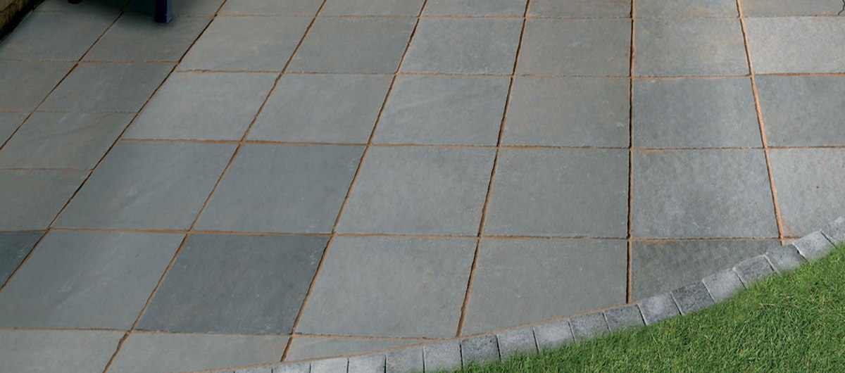 Blue Limestone paving